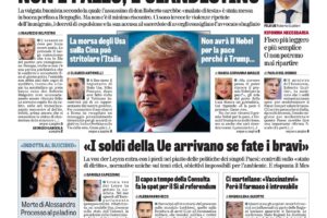 Oggi in edicola