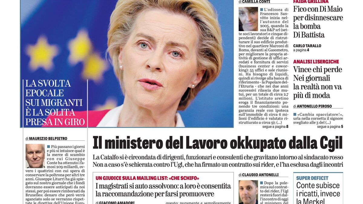 Oggi in edicola