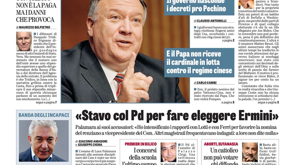 Oggi in edicola
