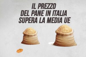 Il prezzo del pane in Italia supera la media Ue