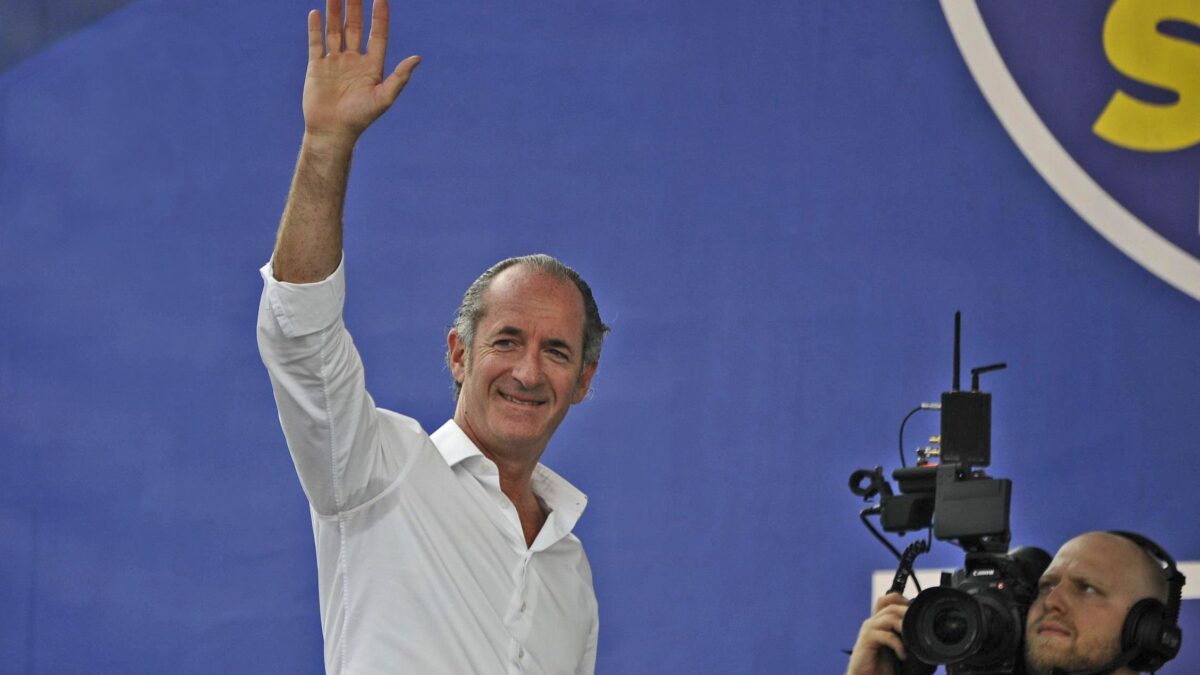 Zaia senza rivali conquista il terzo mandato in Veneto
