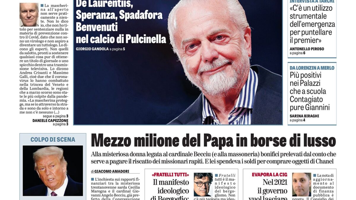 Oggi in edicola