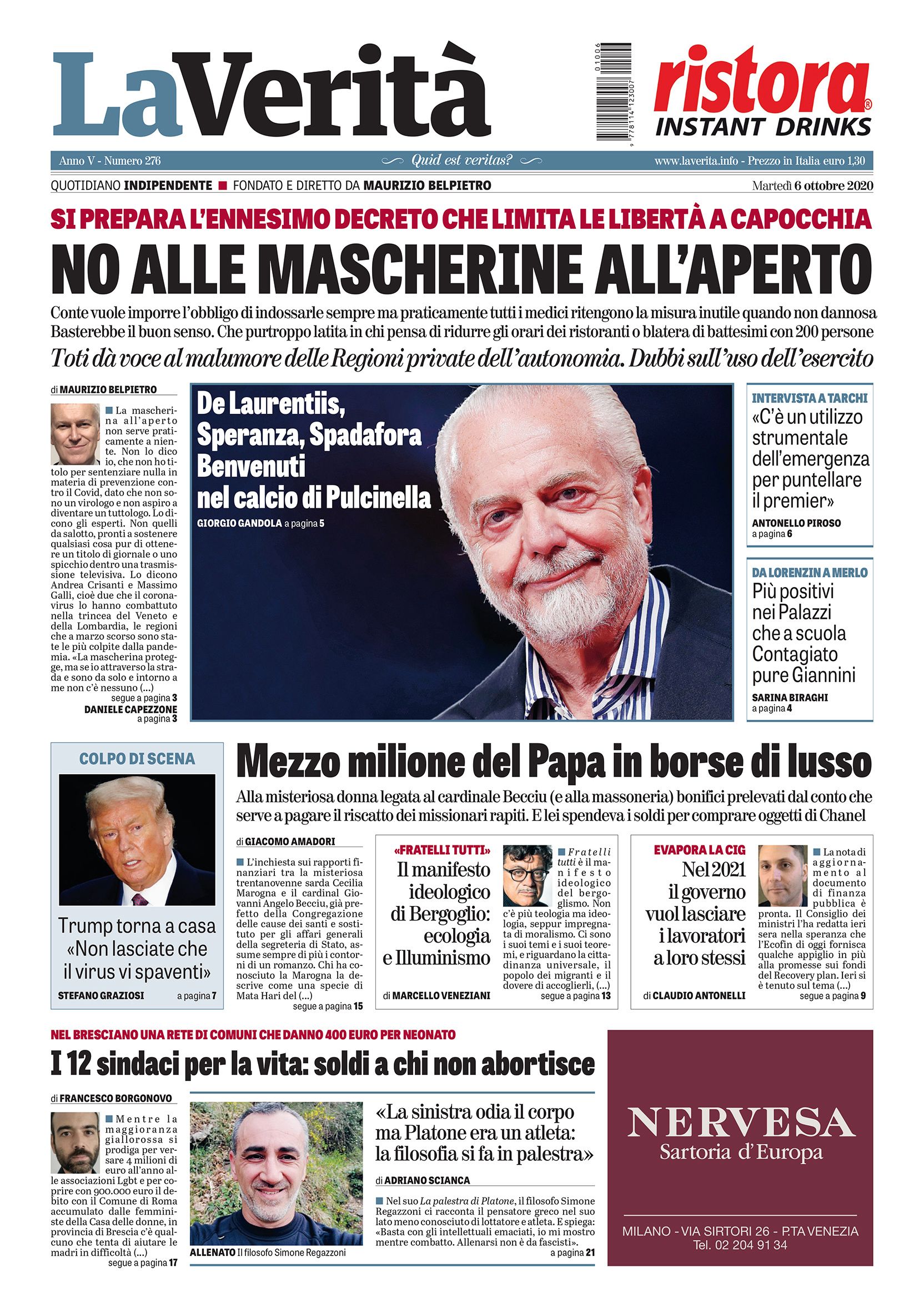 Oggi in edicola