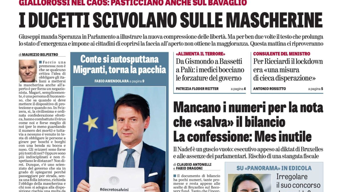 Oggi in edicola