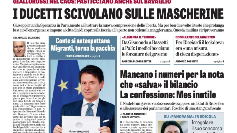 Oggi in edicola