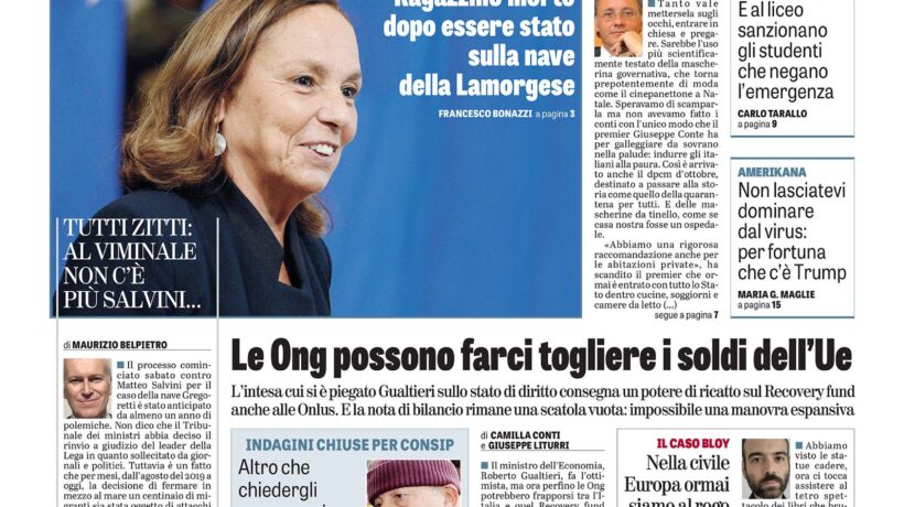 Oggi in edicola