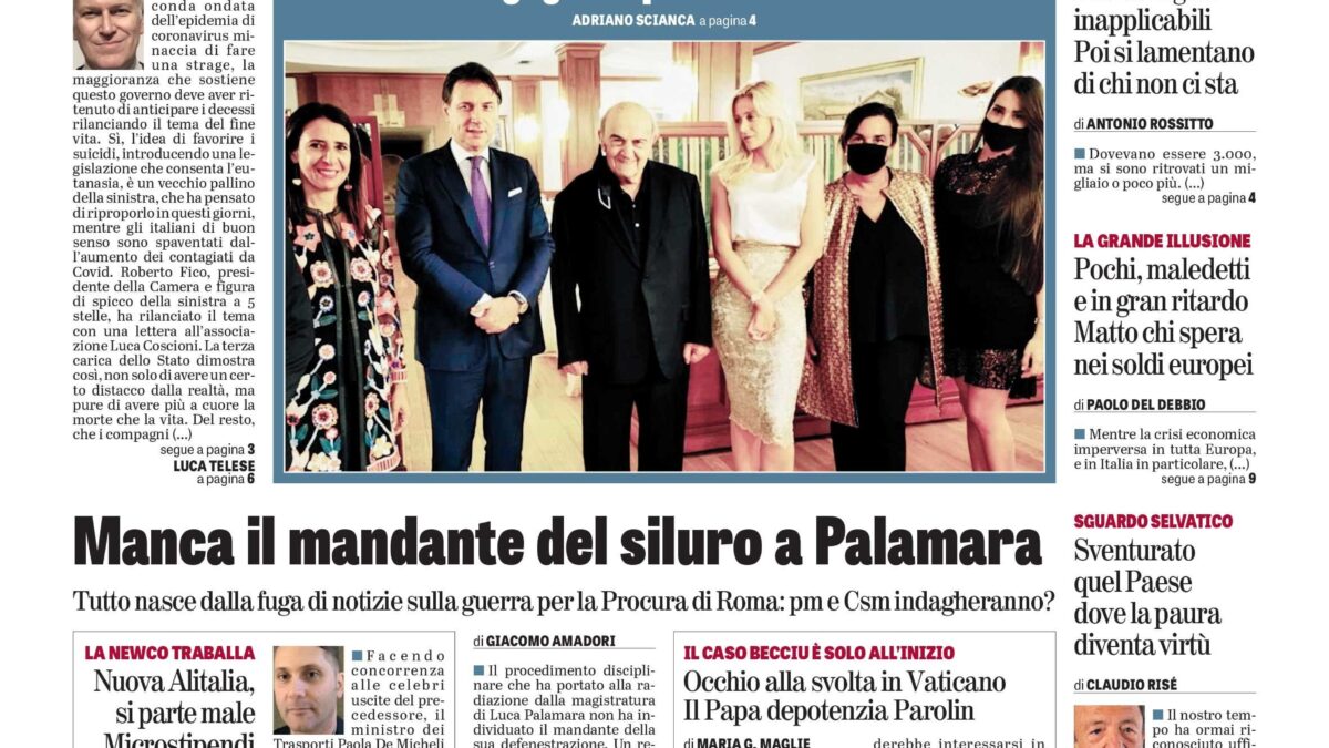 Oggi in edicola