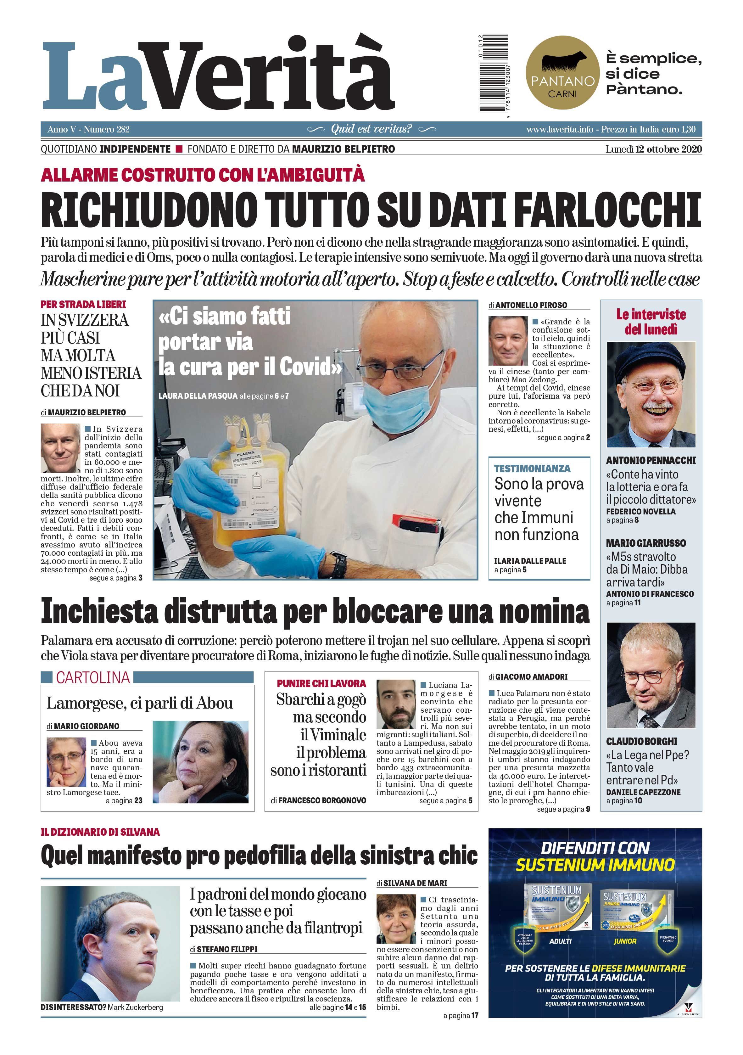 Oggi in edicola