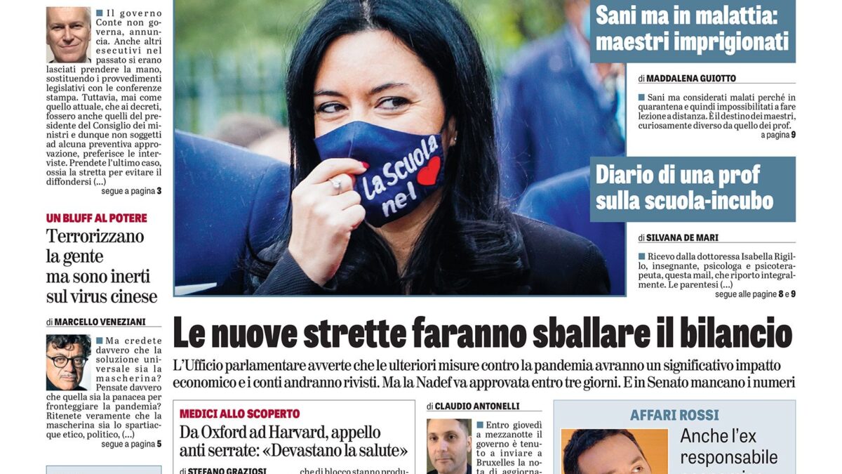 Oggi in edicola