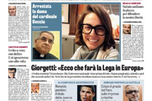Oggi in edicola