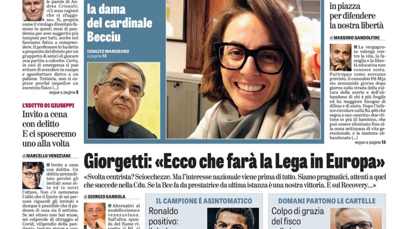 Oggi in edicola