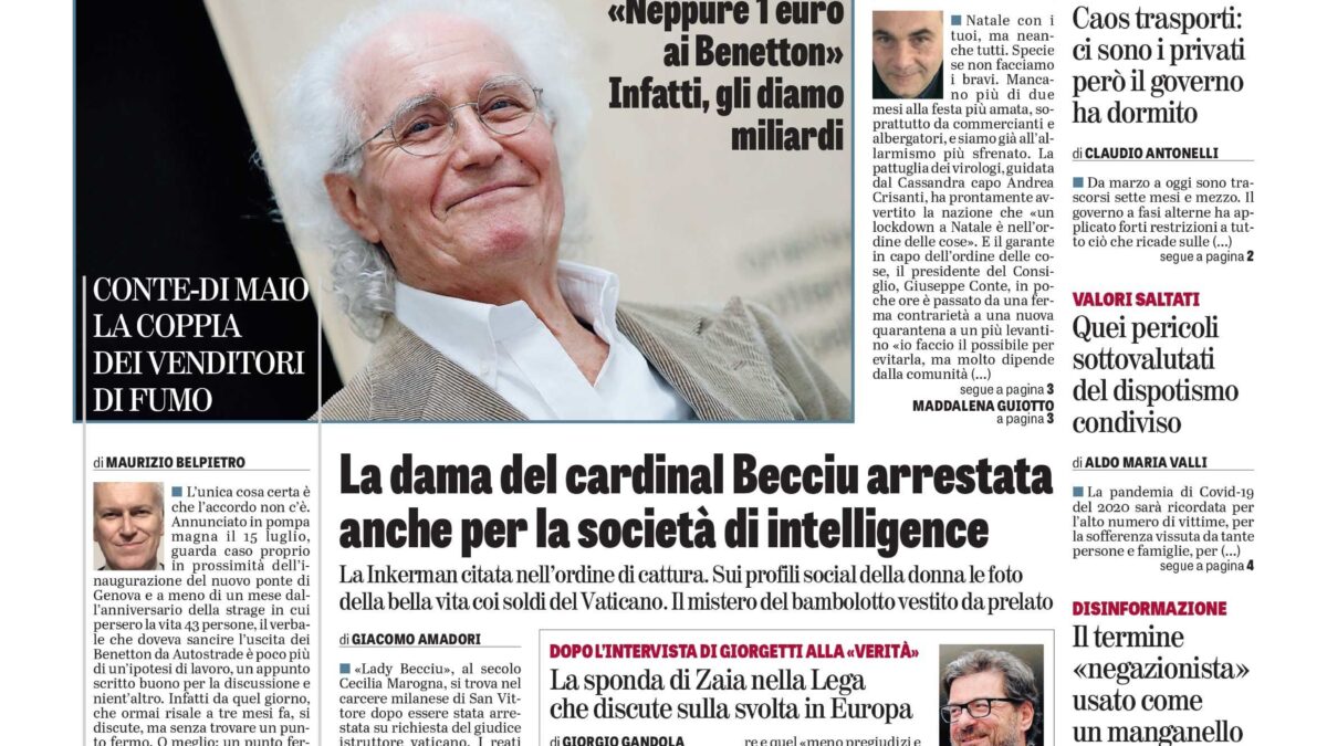 Oggi in edicola