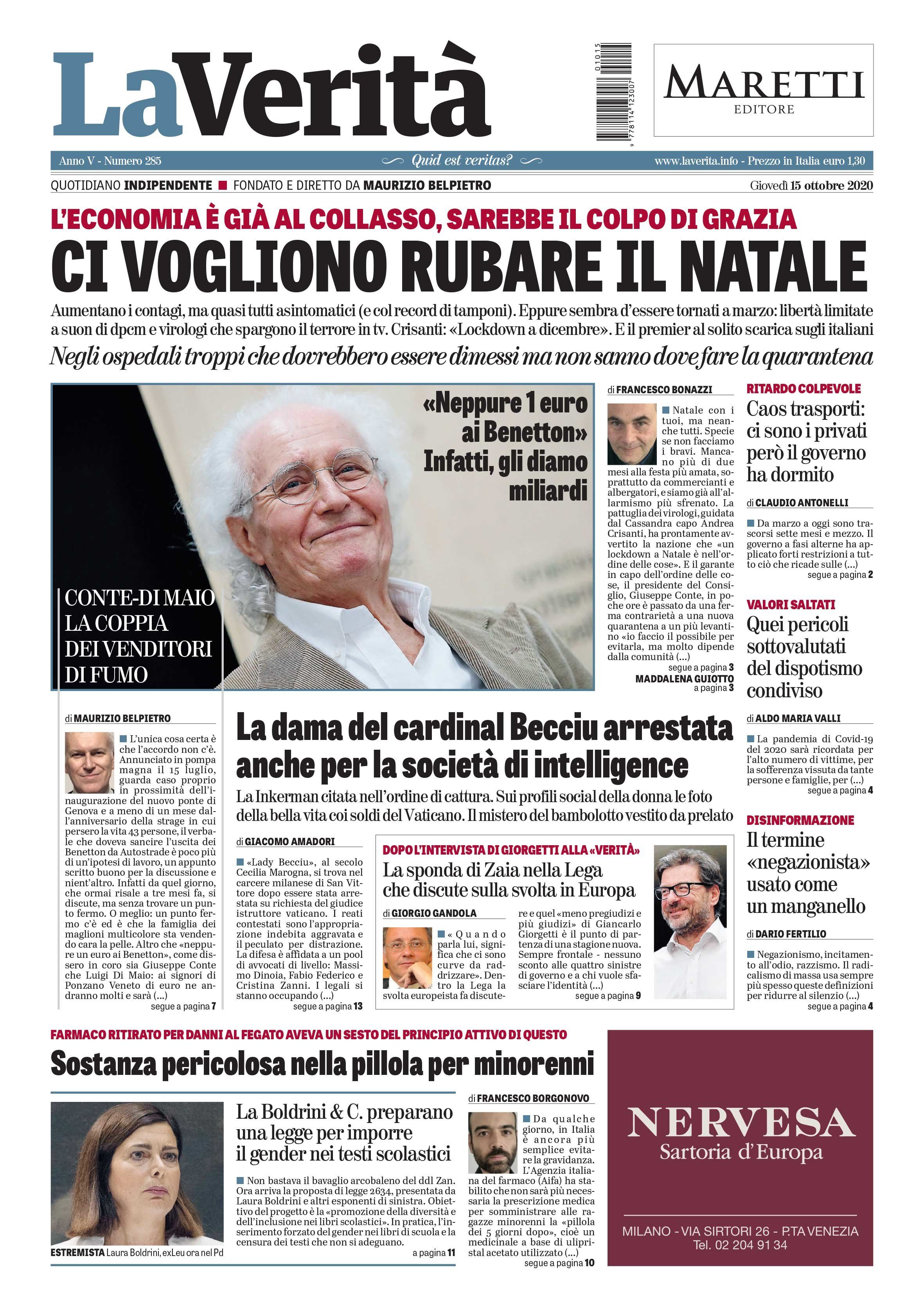 Oggi in edicola