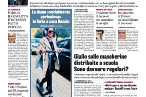 Oggi in edicola