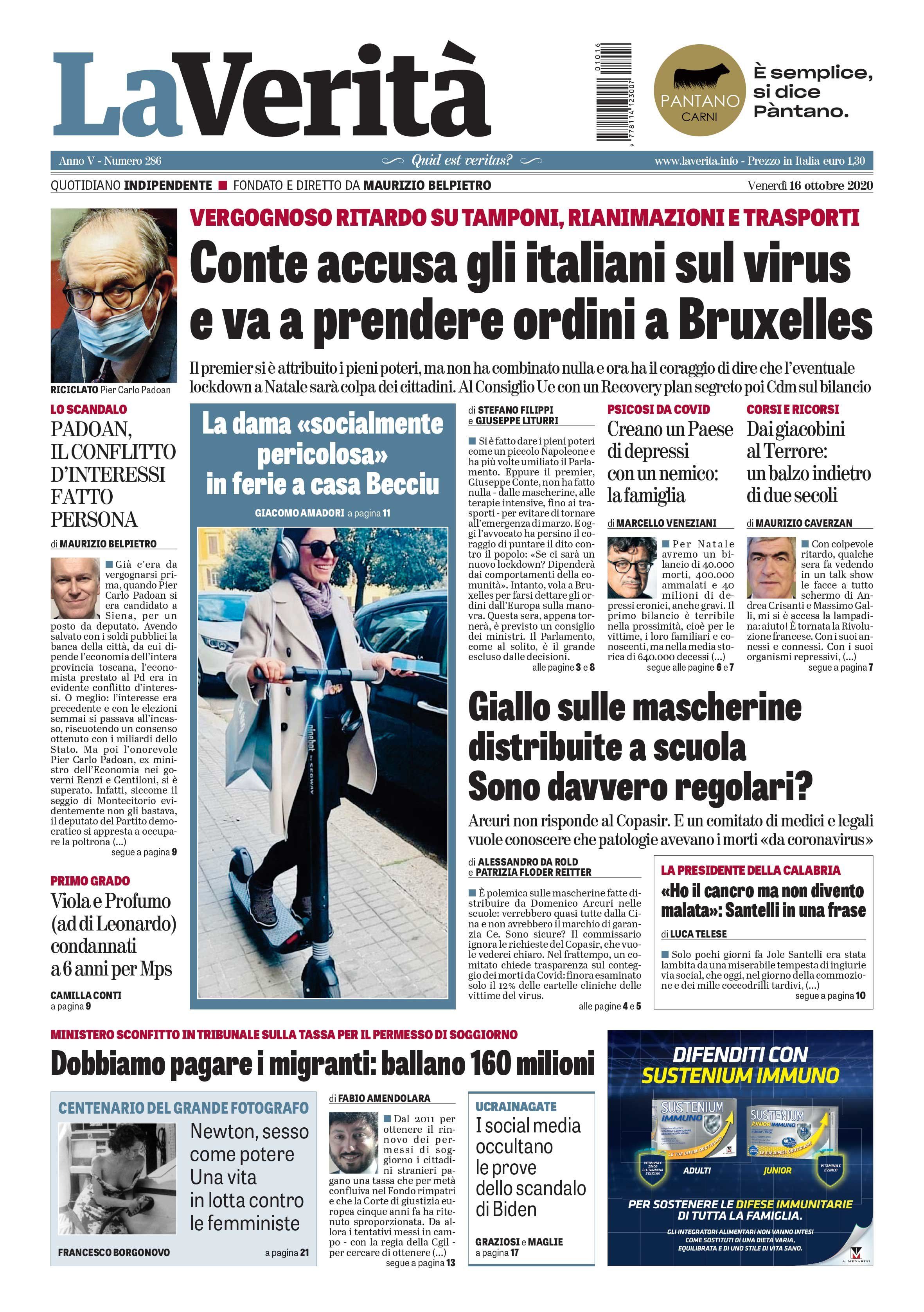 Oggi in edicola