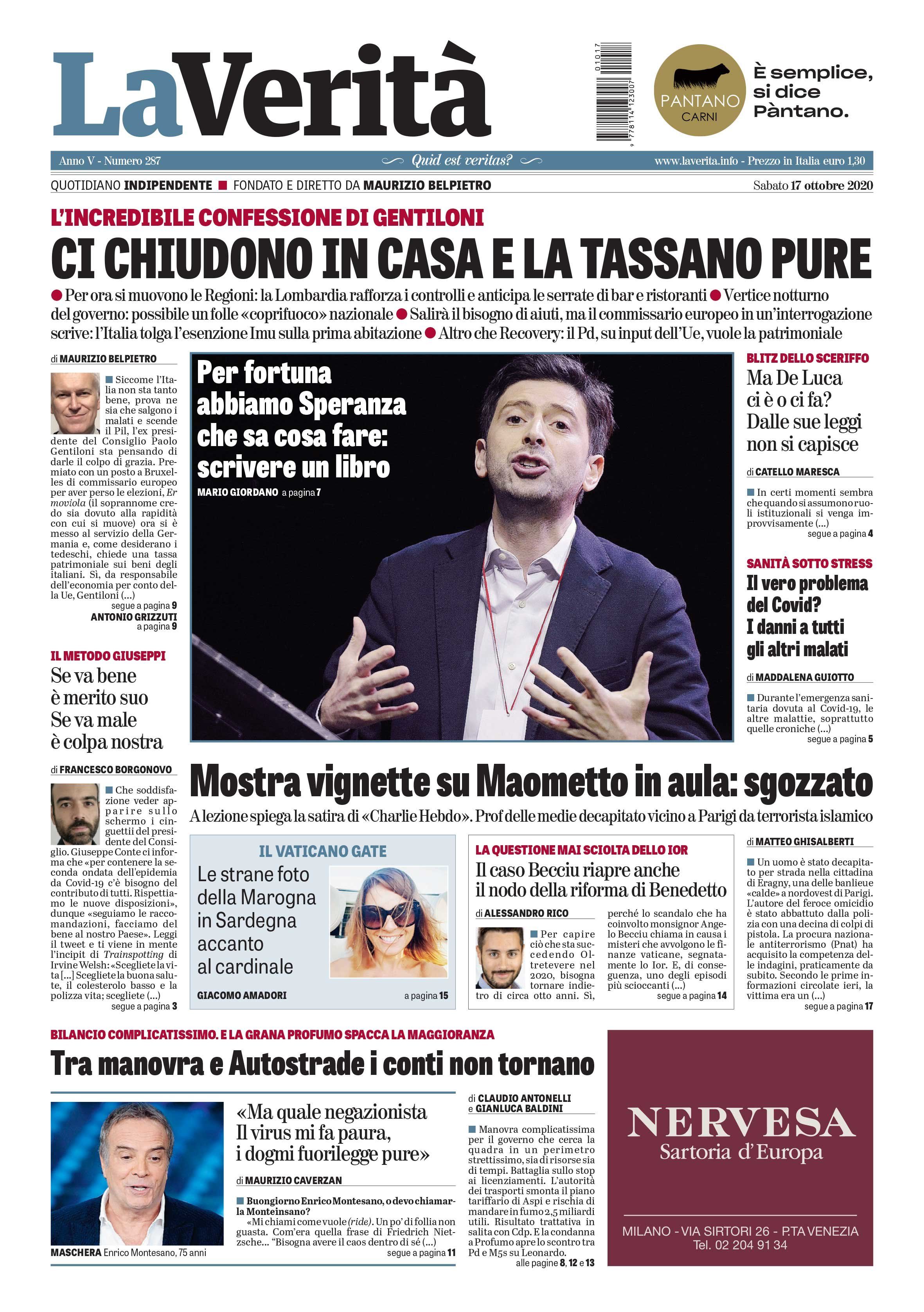 Oggi in edicola
