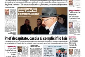 Oggi in edicola