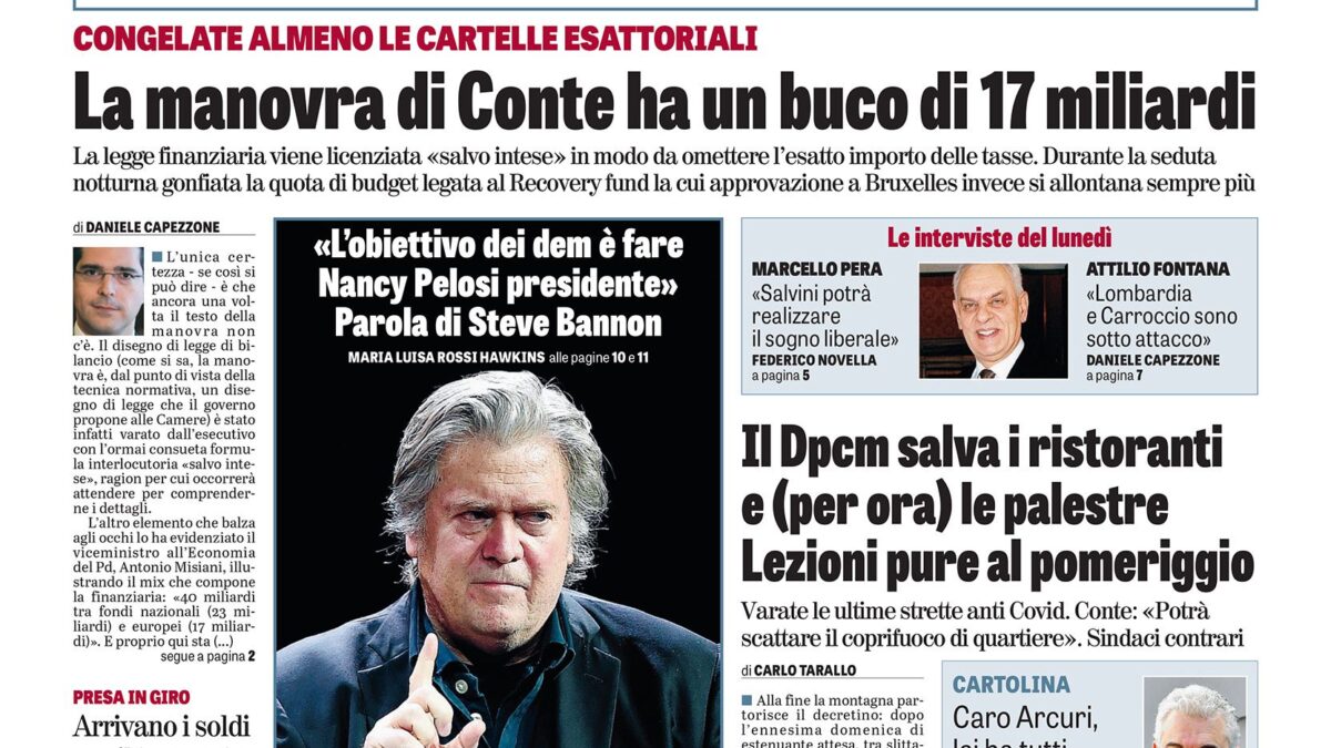 Oggi in edicola