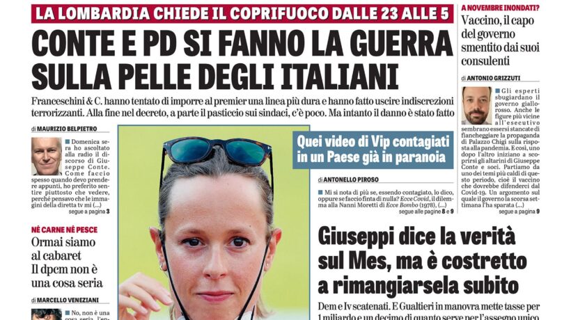 Oggi in edicola