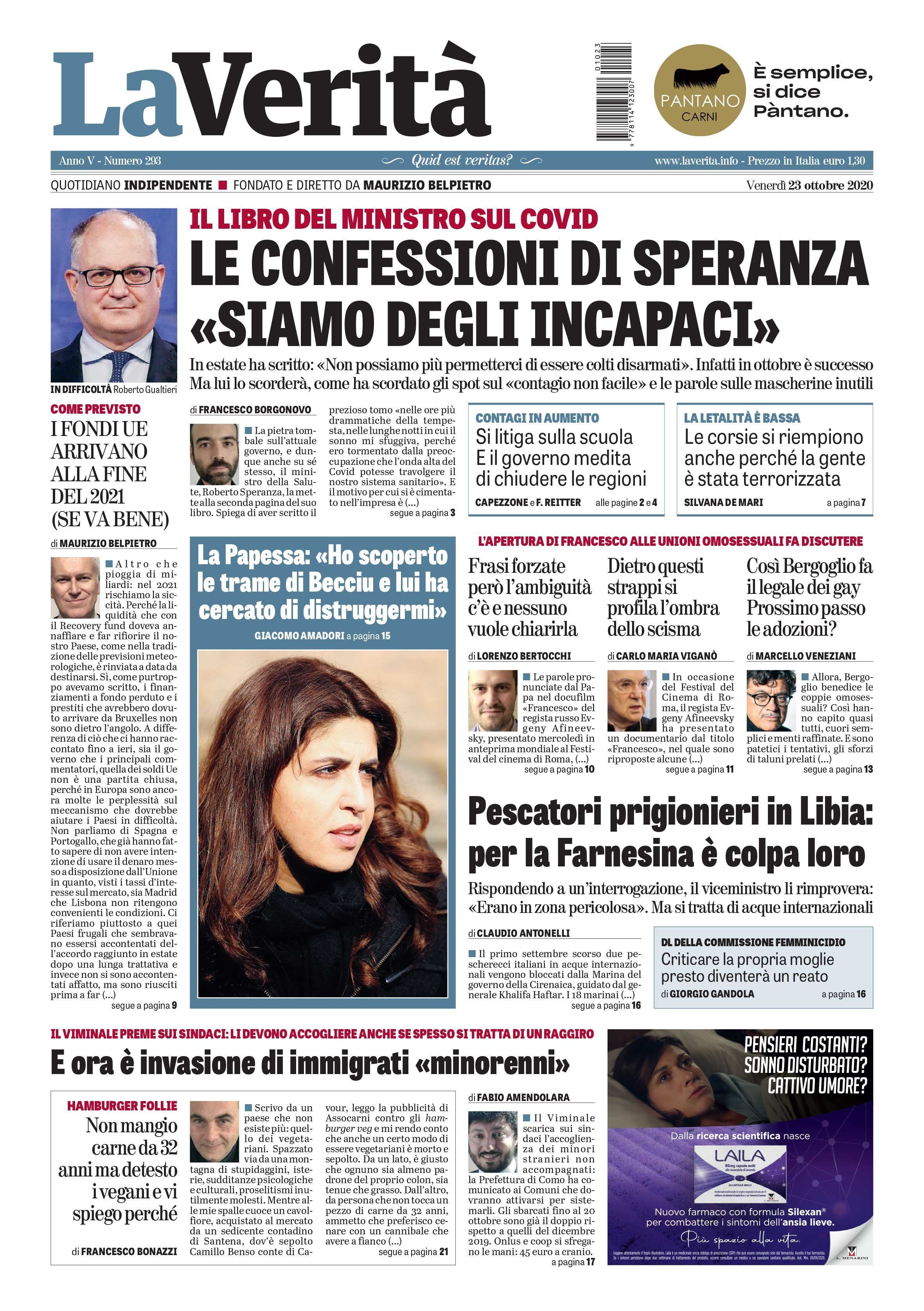 Oggi in edicola