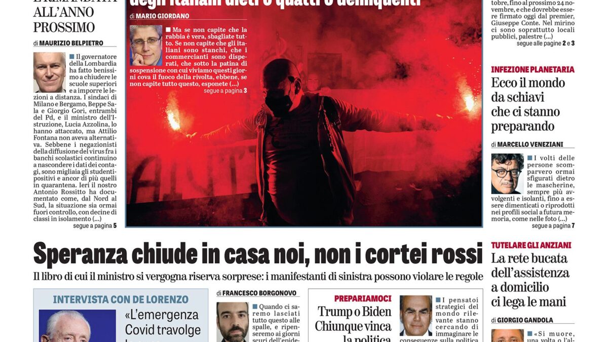 Oggi in edicola