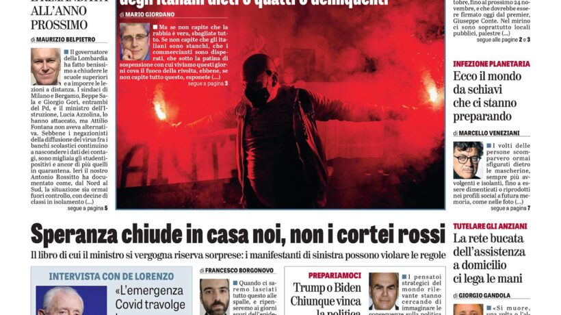 Oggi in edicola