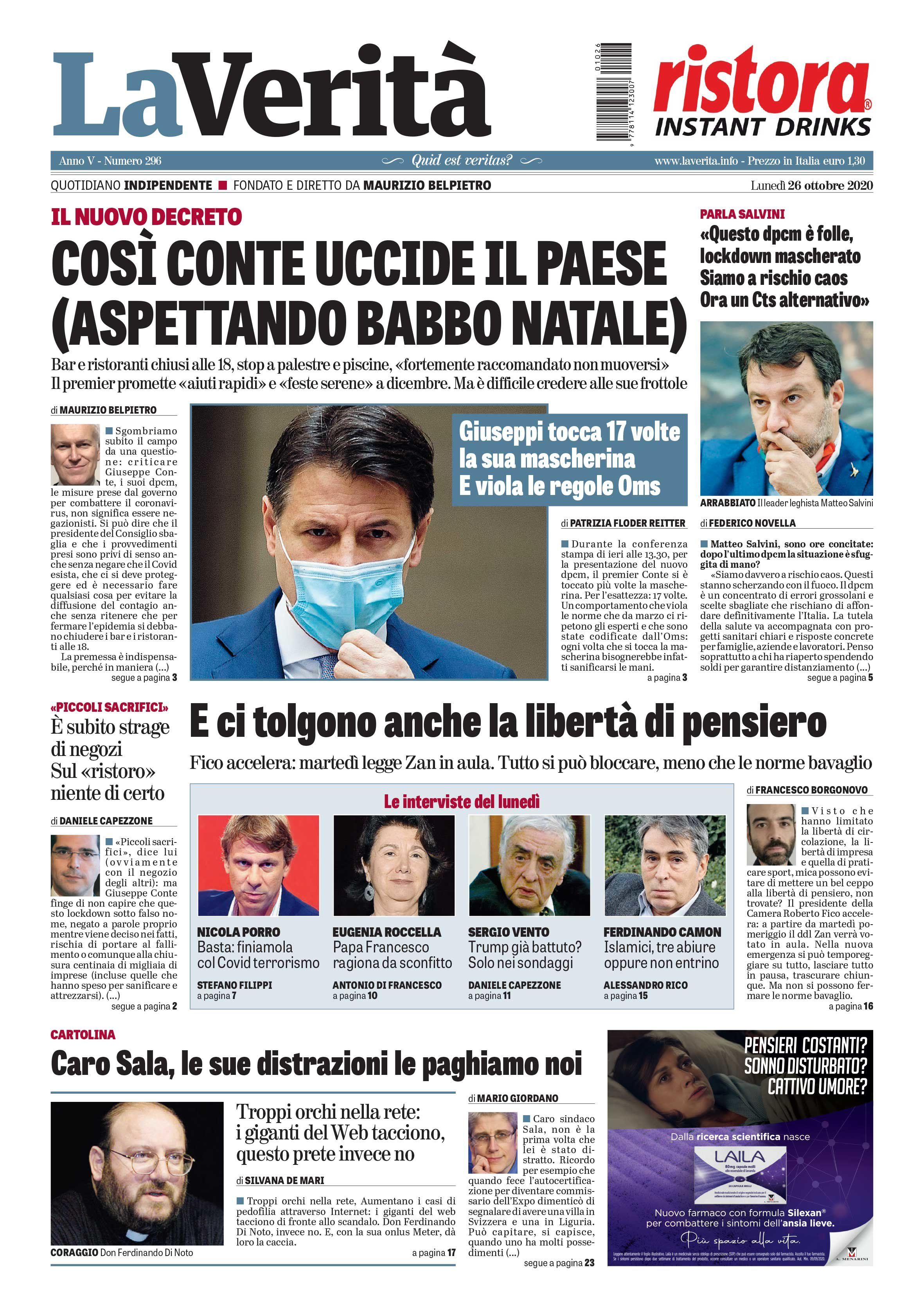 Oggi in edicola
