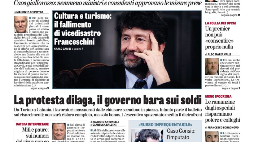 Oggi in edicola