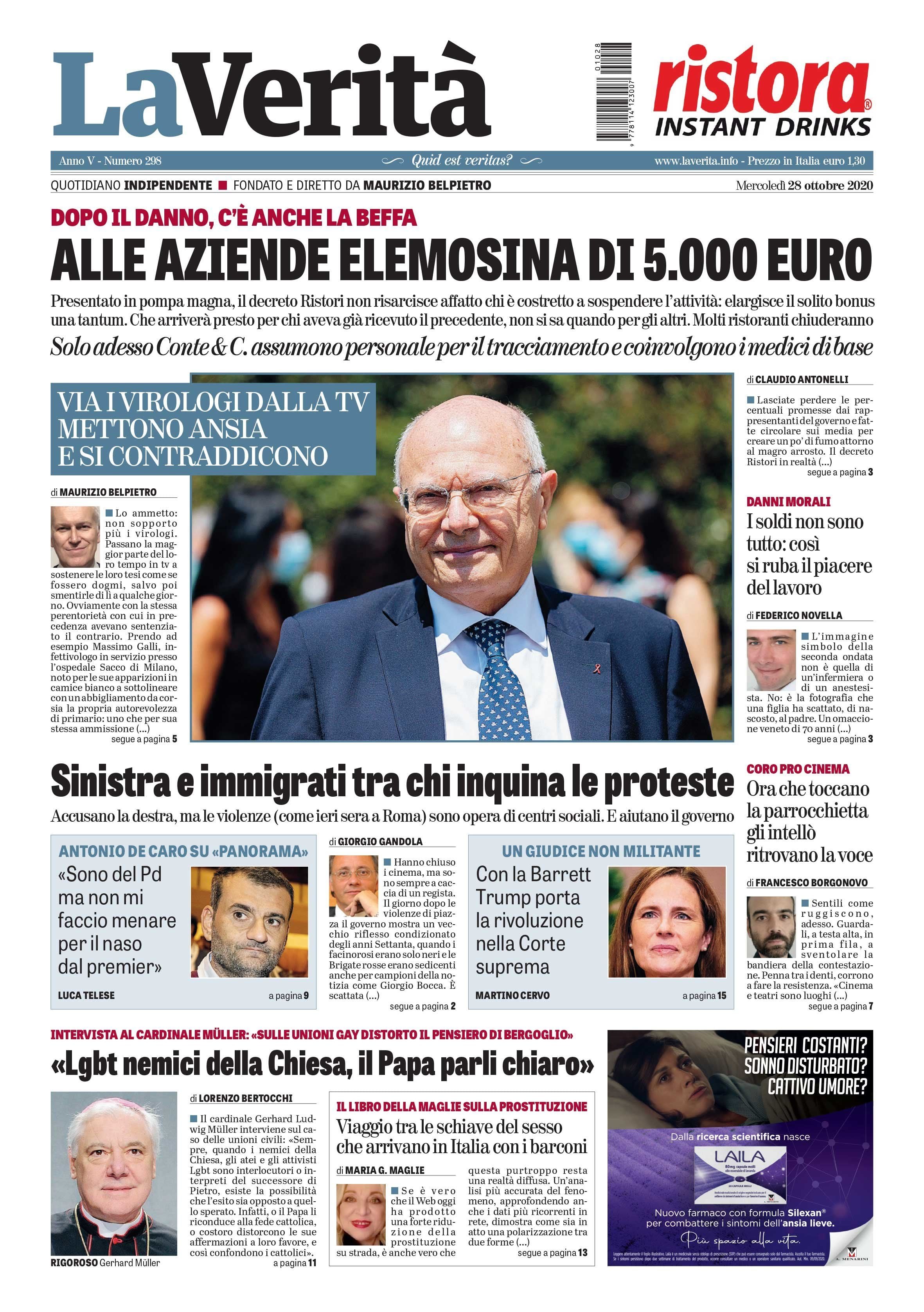 Oggi in edicola