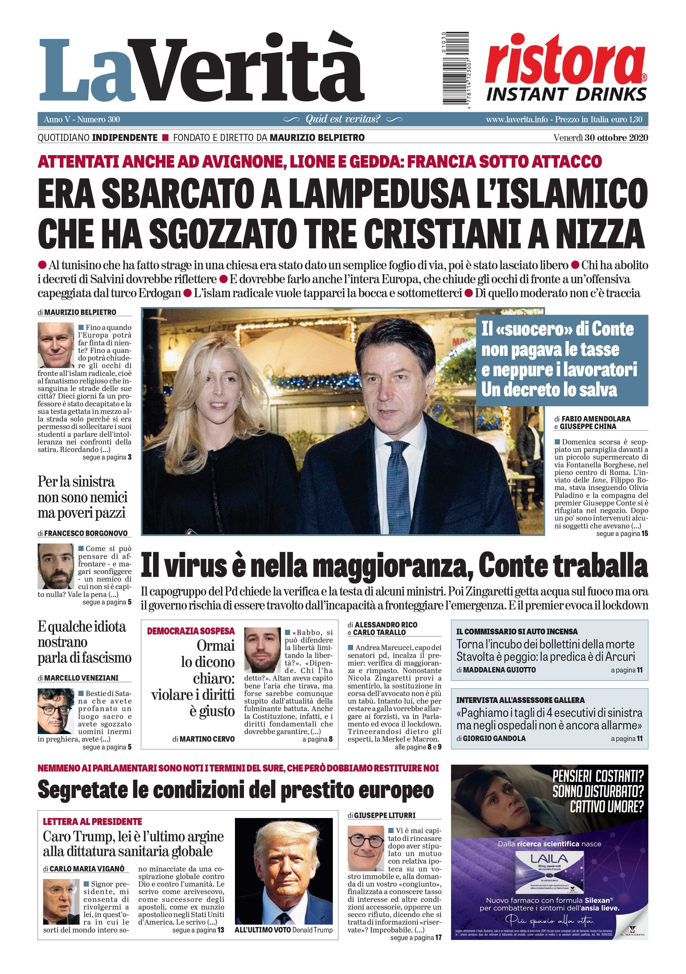 Oggi in edicola