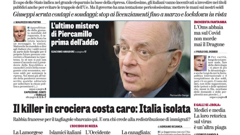 Oggi in edicola