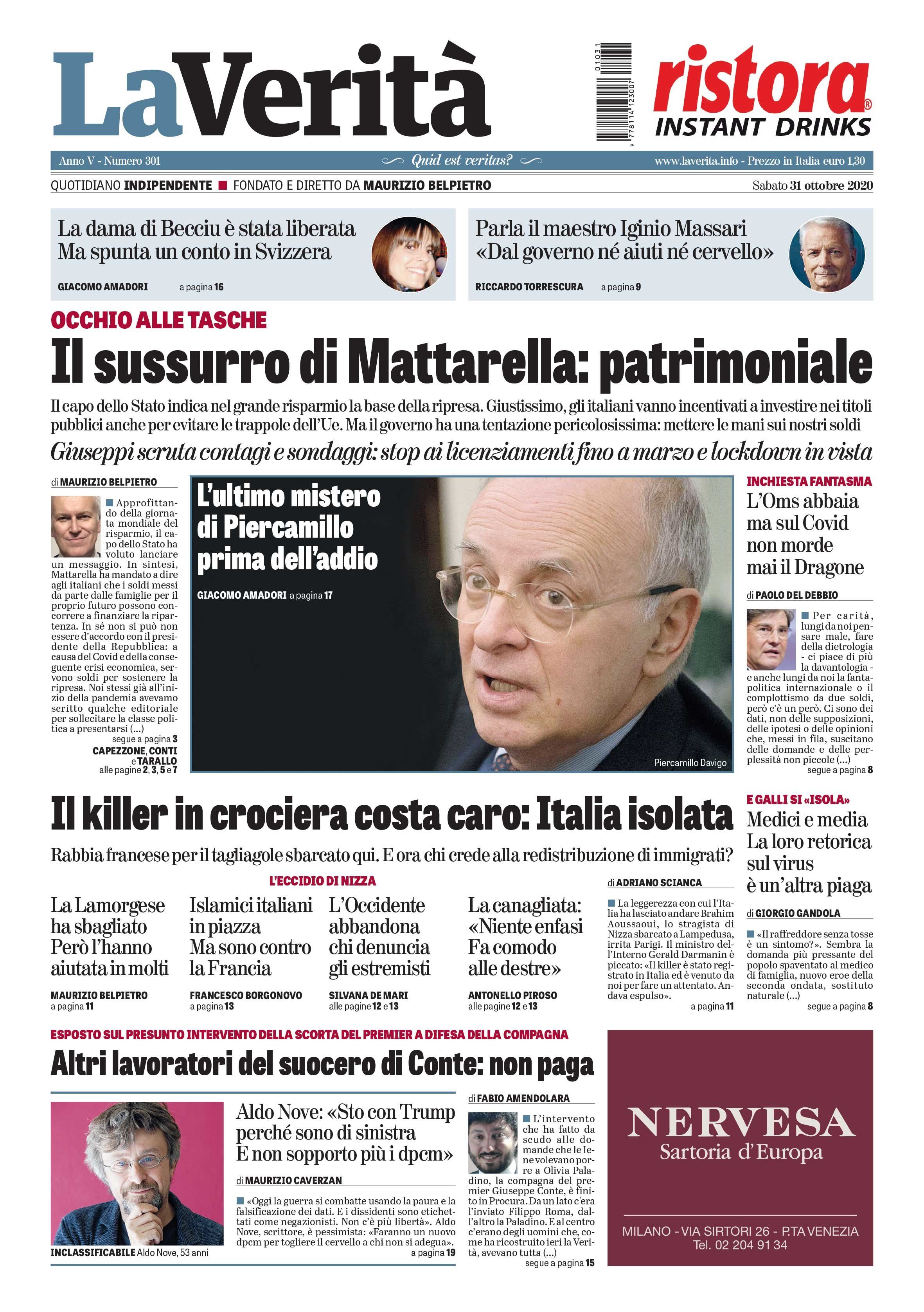 Oggi in edicola