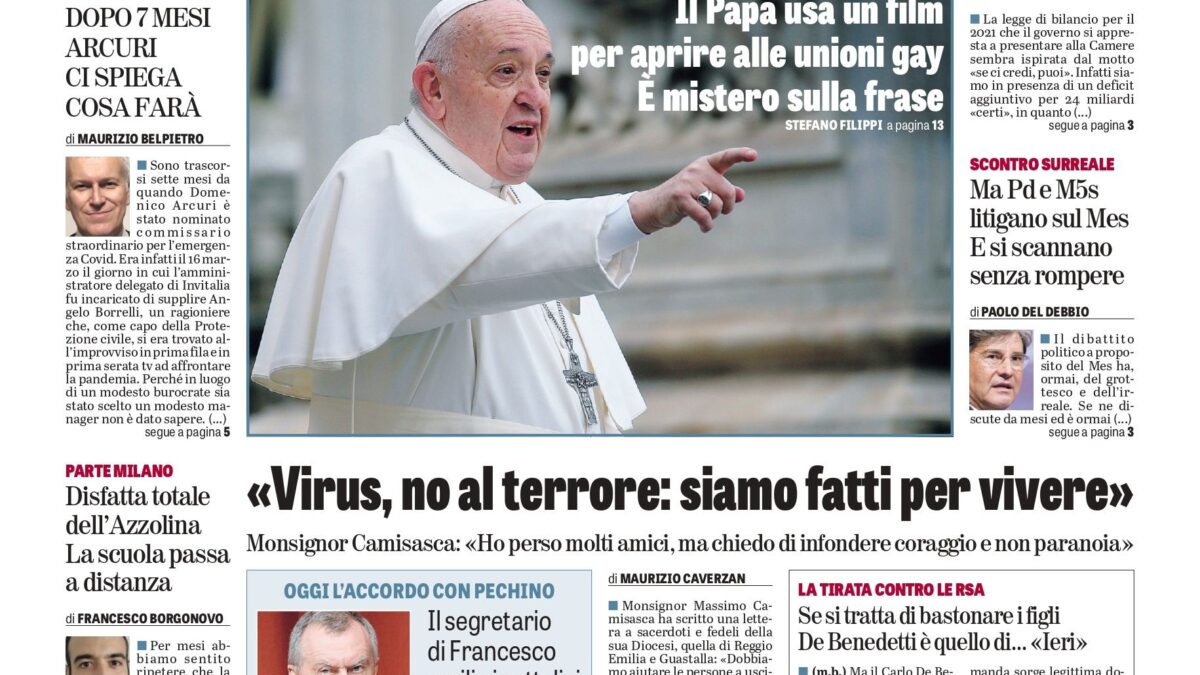 Oggi in edicola