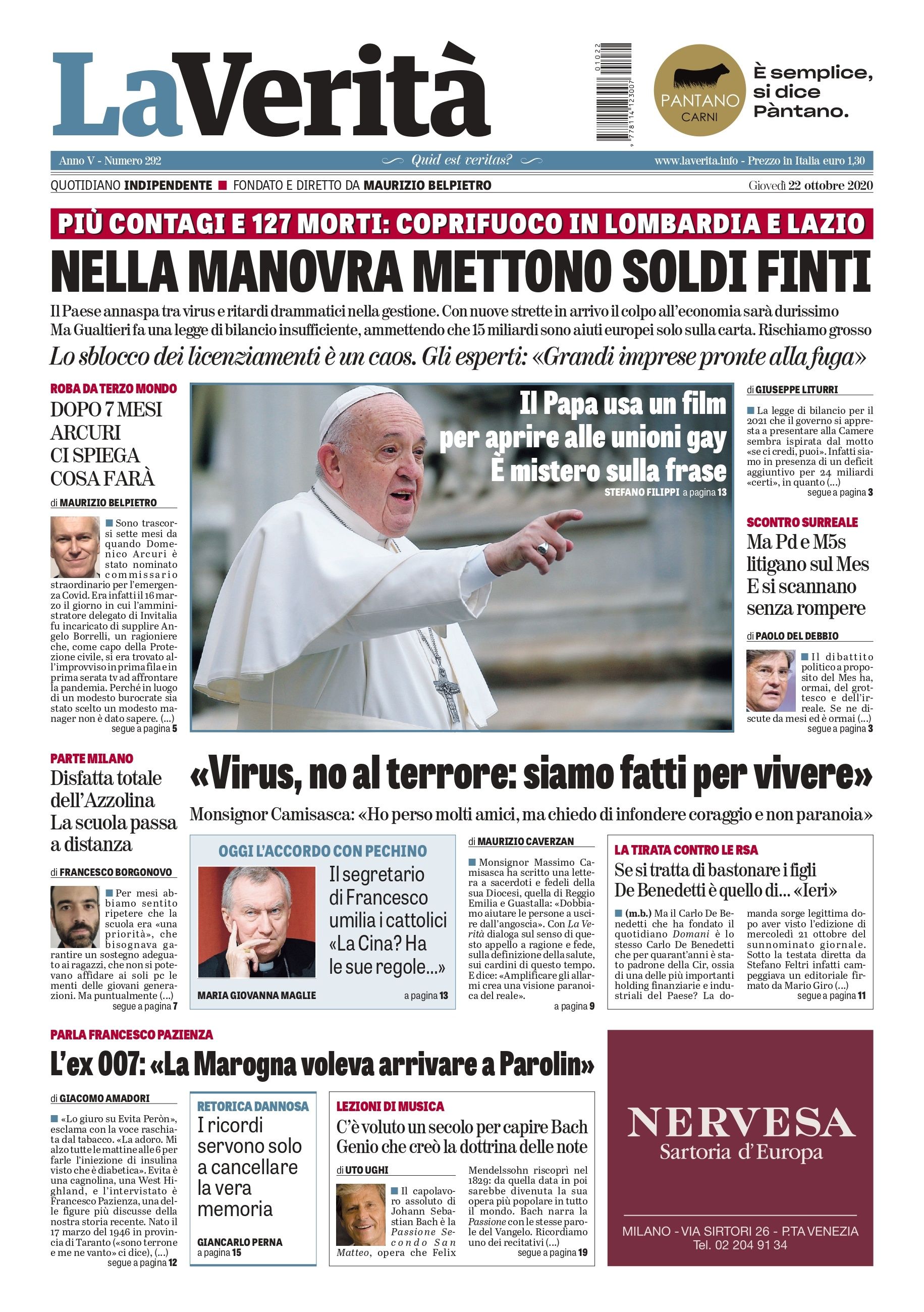 Oggi in edicola