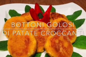 Cuciniamo insieme: bottoni golosi di patate croccanti