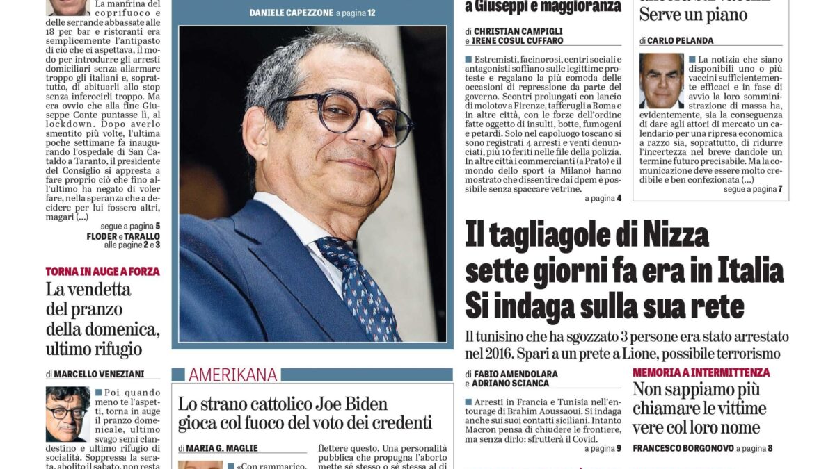 Oggi in edicola