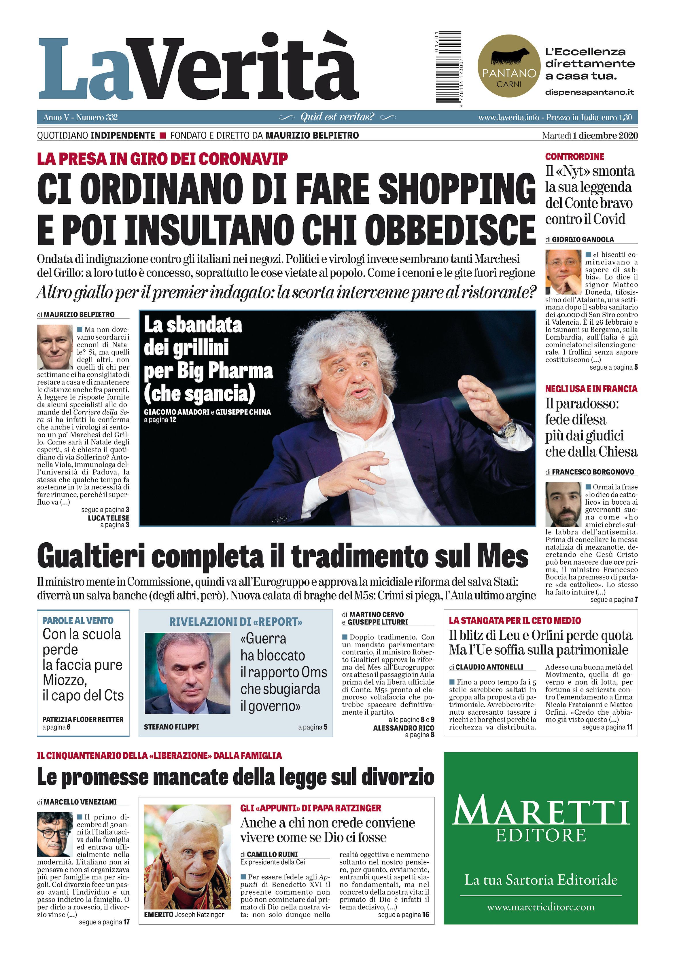Oggi in edicola