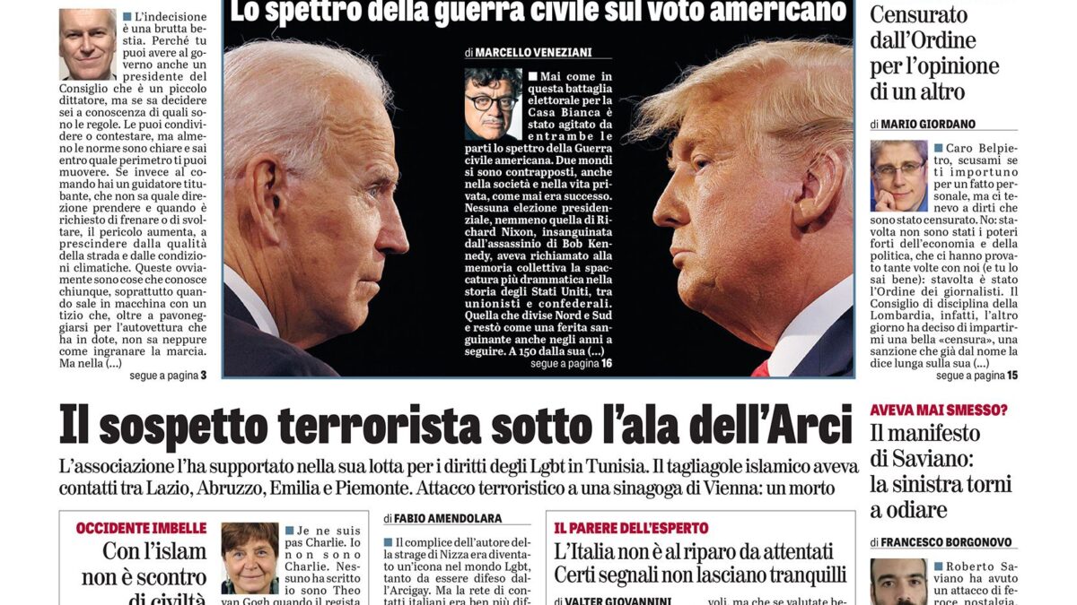Oggi in edicola