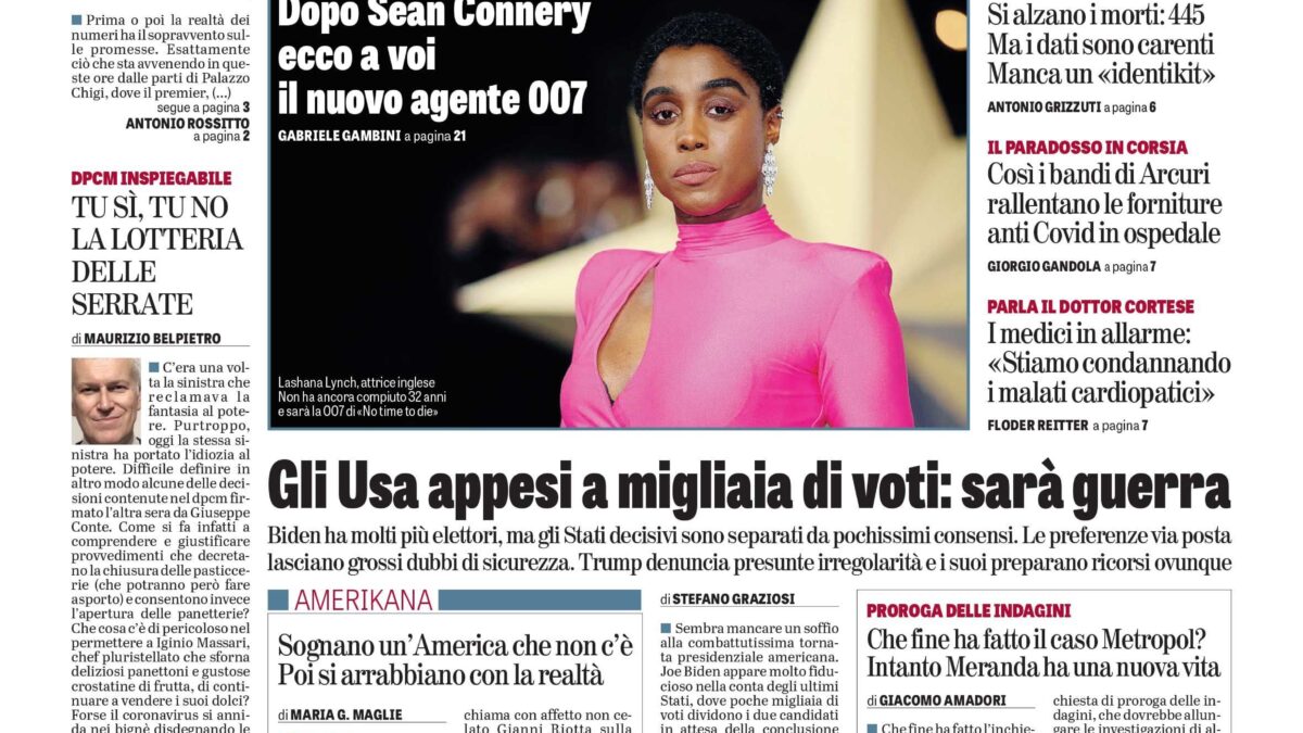 Oggi in edicola