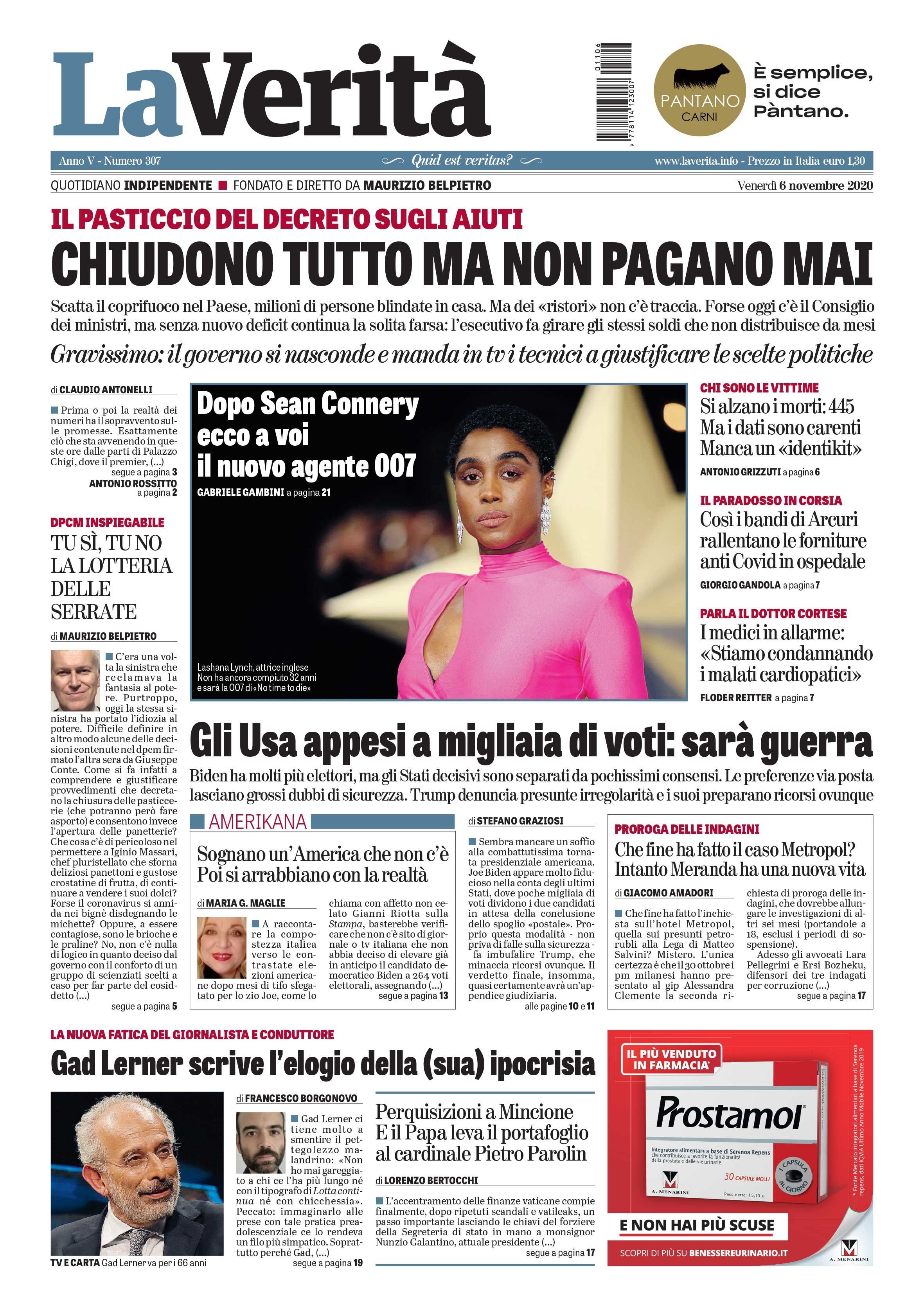 Oggi in edicola