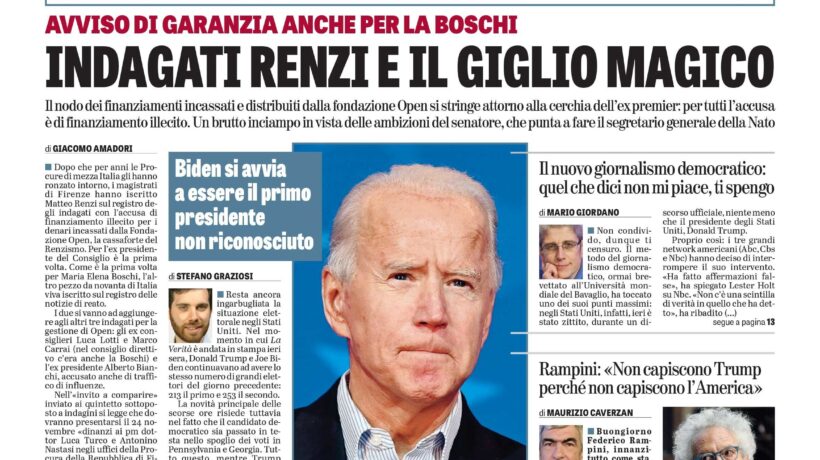 Oggi in edicola