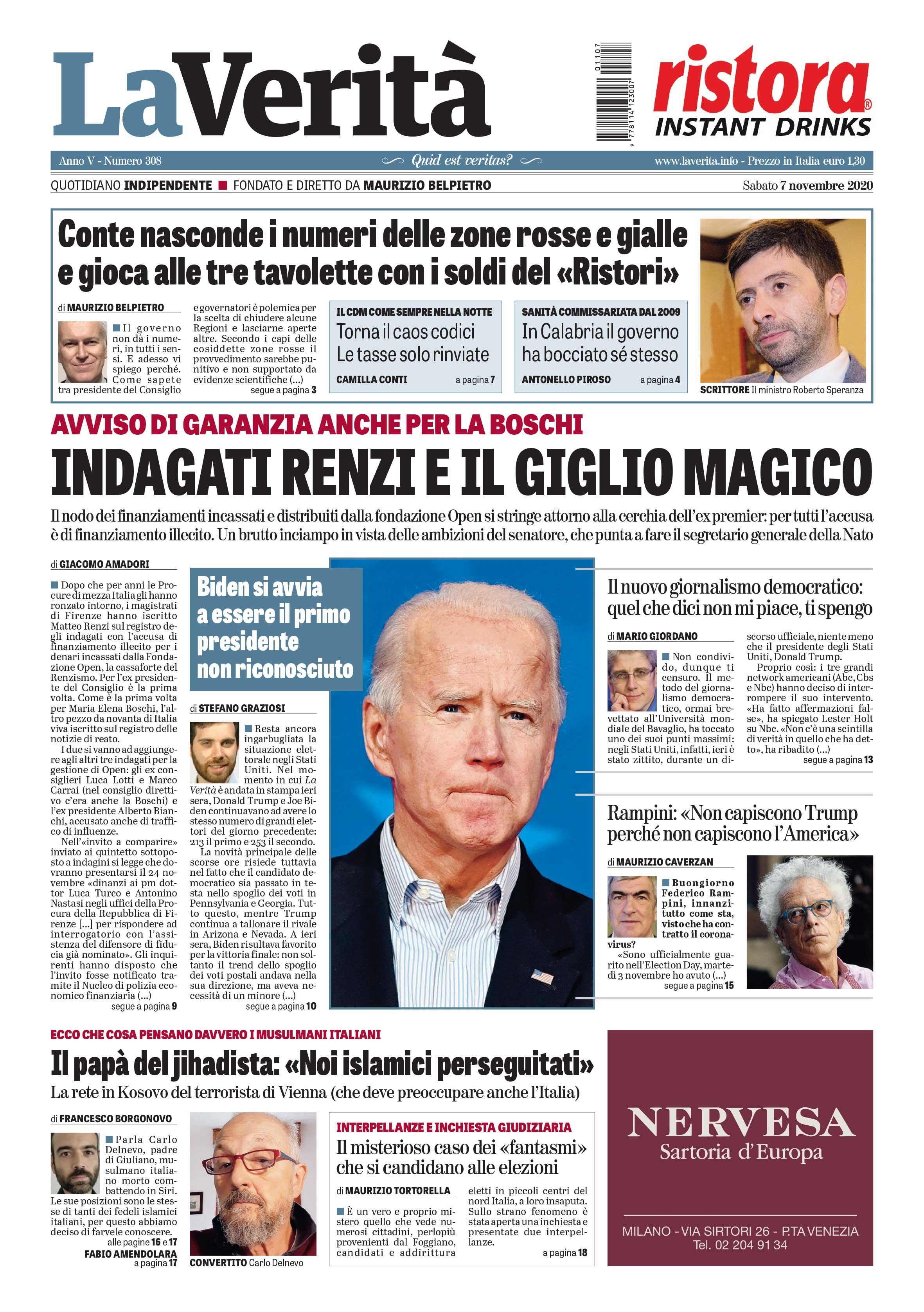 Oggi in edicola