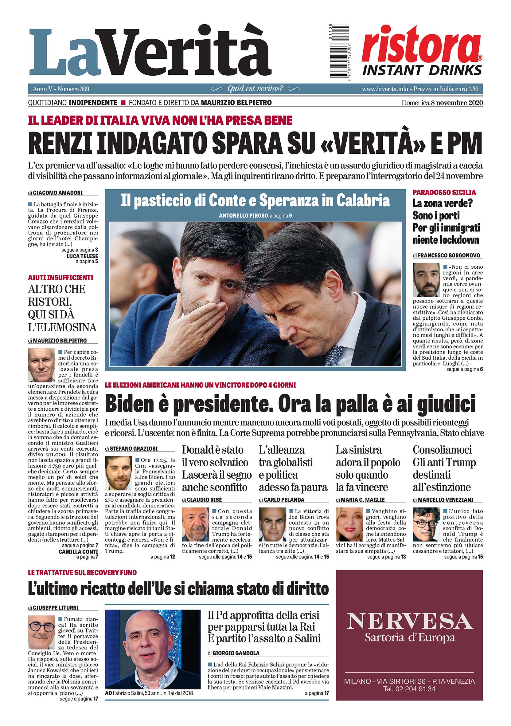 Oggi in edicola