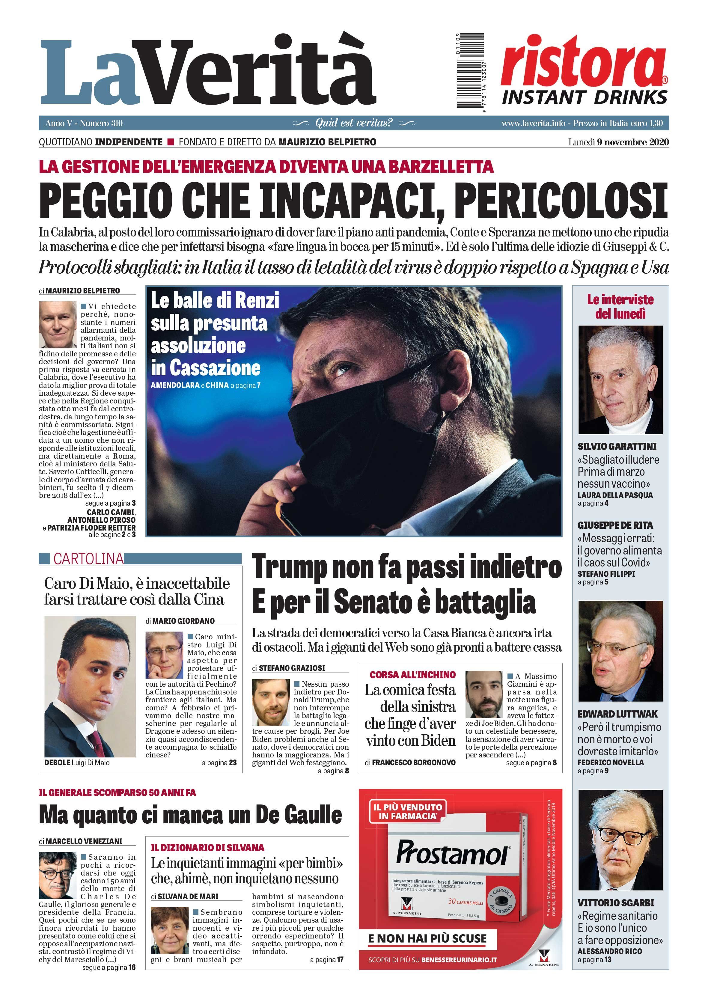 Oggi in edicola