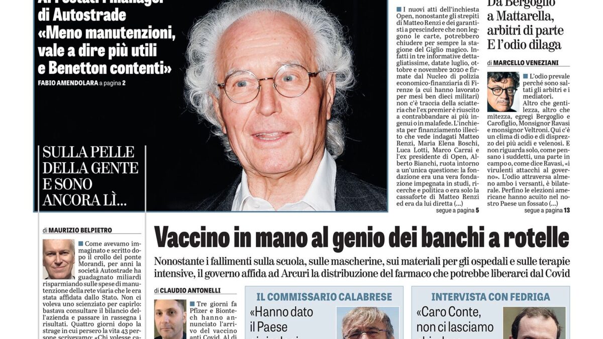 Oggi in edicola