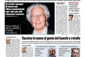 Oggi in edicola