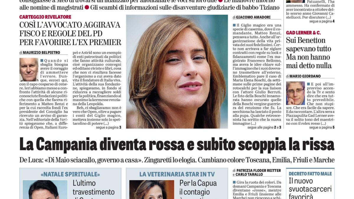 Oggi in edicola