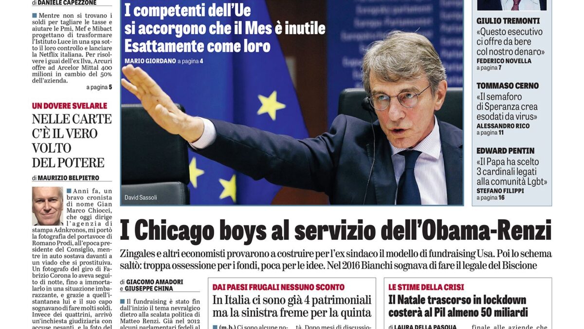 Oggi in edicola