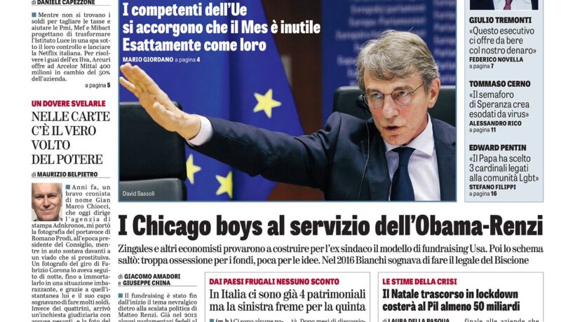 Oggi in edicola