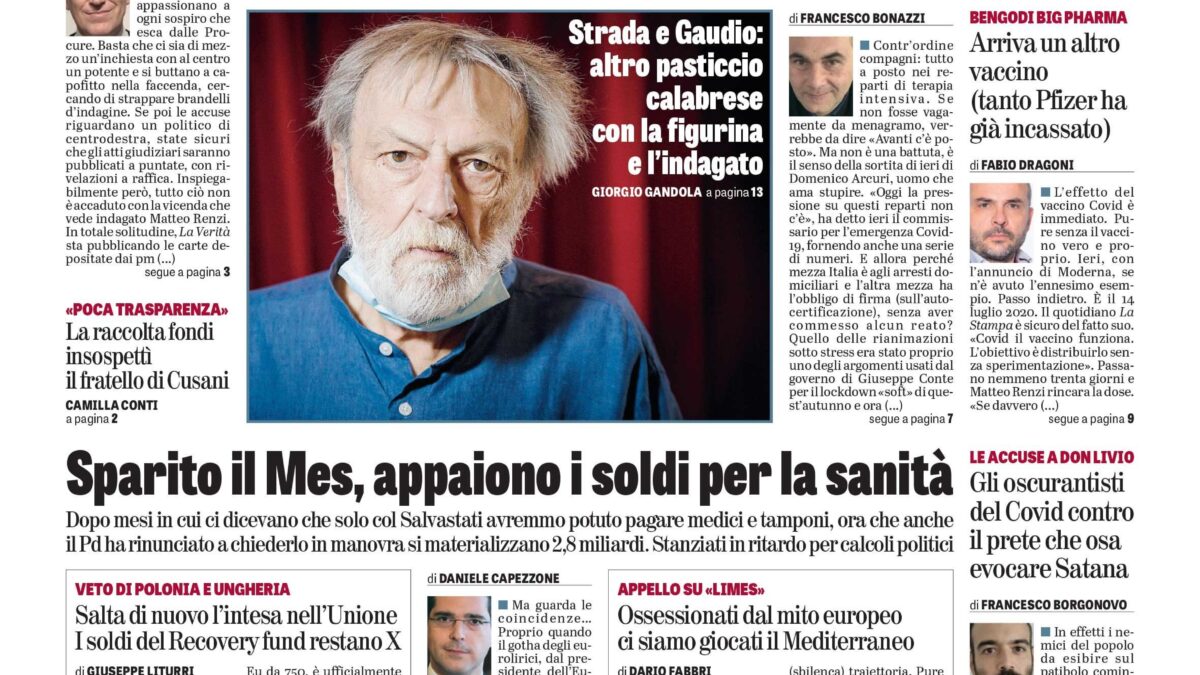 Oggi in edicola